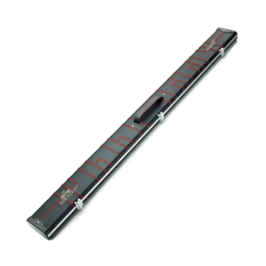 3/4 Peradon Halo Plus Snooker Cue Case/Black & Red