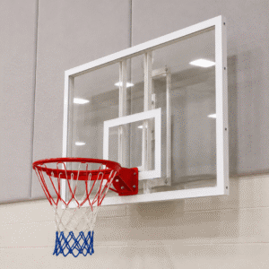 Basketball Backboard, Ring & Net