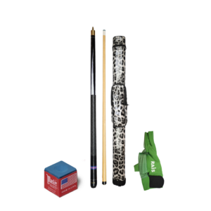 1/2 Rais Cue, Cue Case, Gloves & Master Chalk(COMBO)